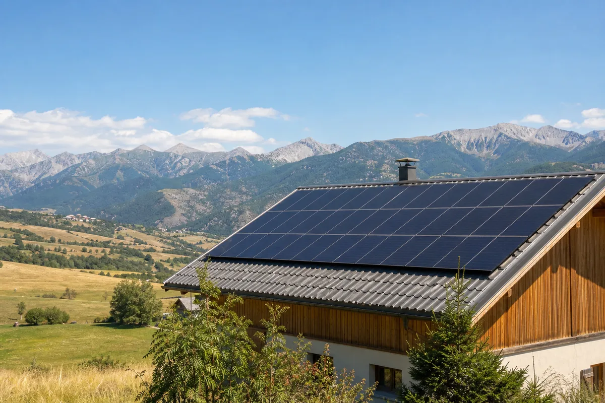 Panneau solaire Ancelle : installation photovoltaïque