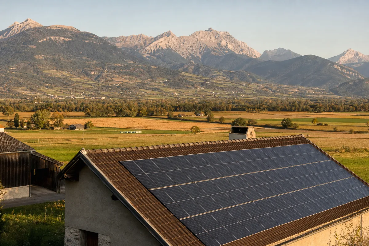 Panneau solaire Chabottes : installation photovoltaïque